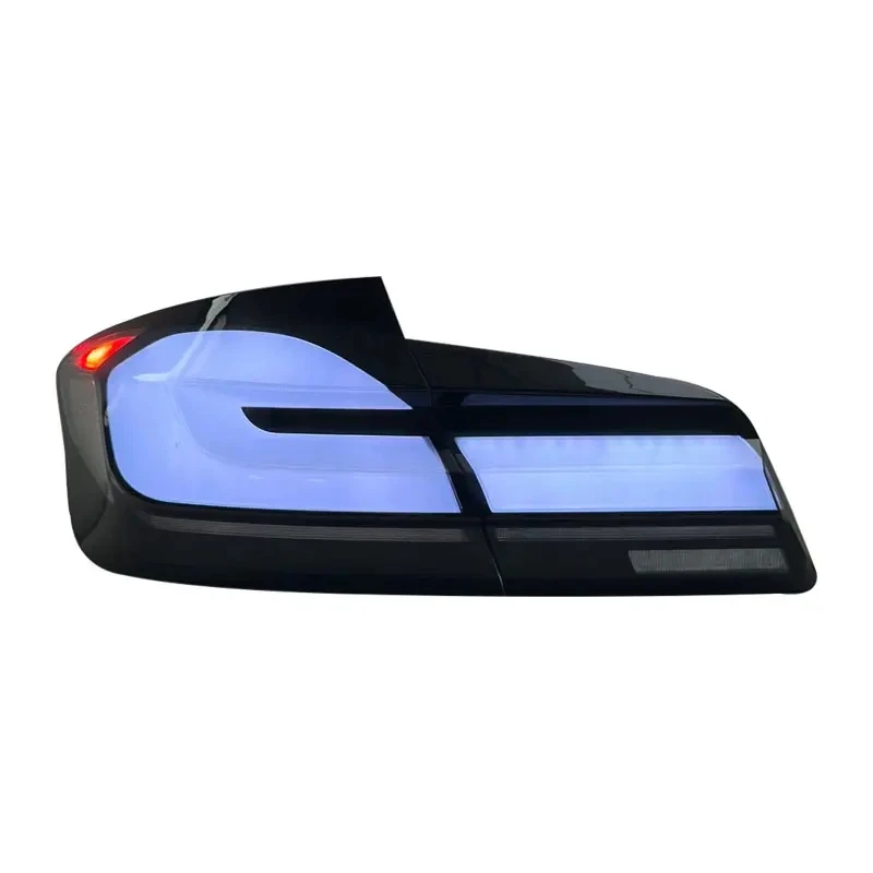 Paar RGB-Stil LED LCI Rücklichtbaugruppe für BMW 5er F10 F18 2011–2017 Rückleuchte Rückleuchten Auto Autoteile