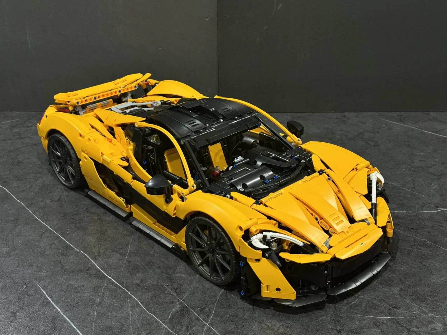 نموذج سيارة السباق 42172 مجموعات مكعبات البناء 1:8 متوافقة مع جزيئات ليغو، ومناسبة لهدايا عيد الميلاد #2