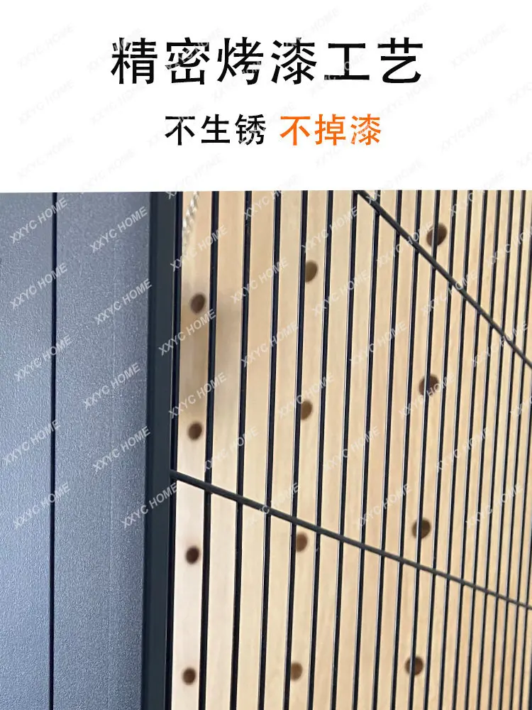 Large Parrot Cage Xuanfeng Special Pet Cage Wooden Large Space Villa Glass Transparent Ecological Cage