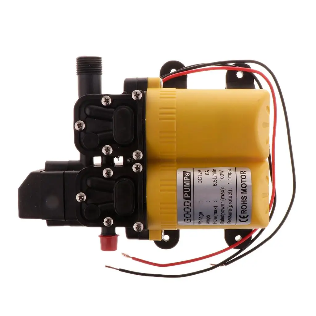 Advanced Smart Diaphragm Water Pressure Pump Reflux Type Quiet Operation Plastic Pump for Home Floor Cleaning