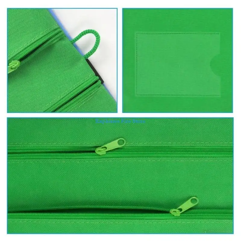 

C4DB Stationery Bag for Document File Folder Zipper Pen