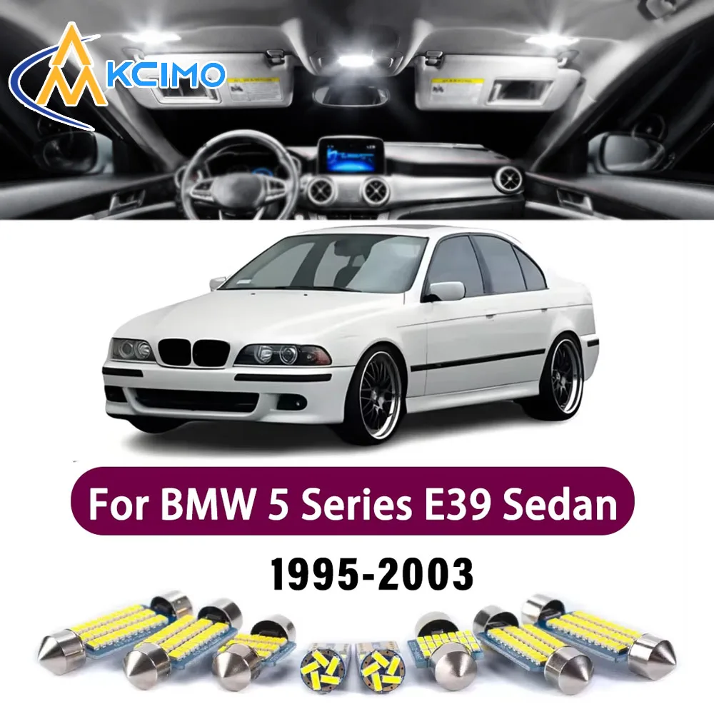 High-Quality Light Kit Suitable For BMW 5 Series E39 Sedan 1995-2003 Premium Bright Error-Free Easy Install Interior LED Lights