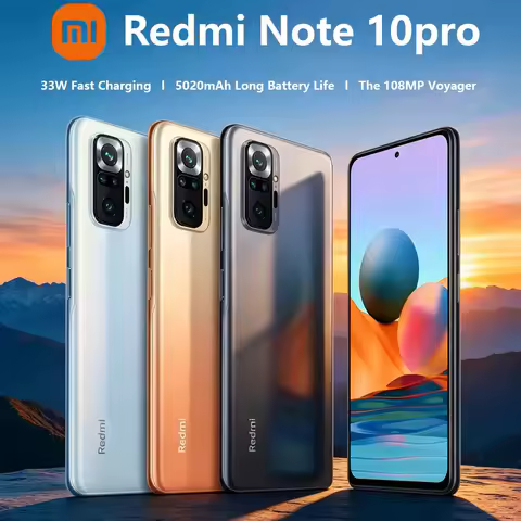 Xiaomi Redmi Note 10pro 4G Smartphone 6.67" Screen...