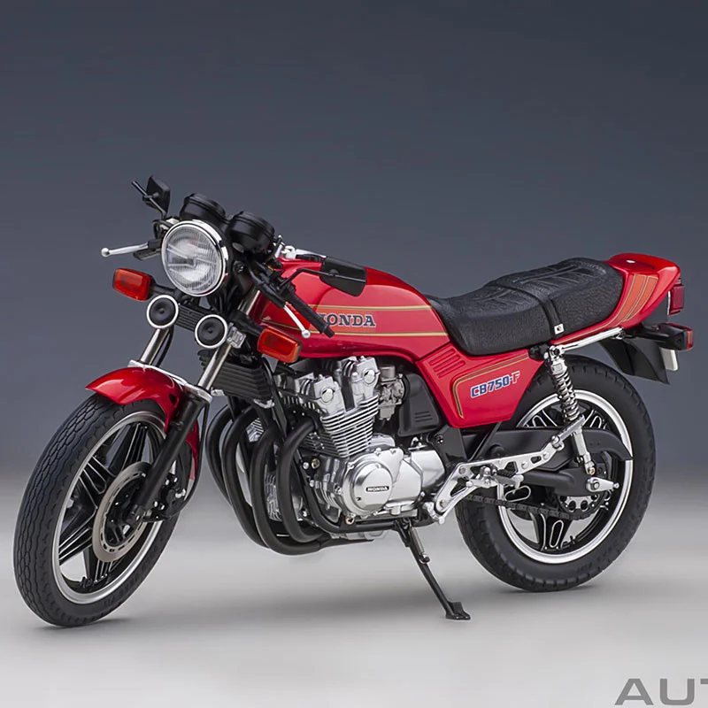 1/12 Original New Arrival Special Die-casting Metal Japanese CB750F Motorcycle Model Finished Product To Send Helmet Toys For