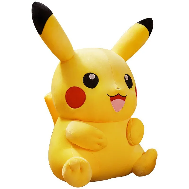 Anime Pokemon Kawaii Pikachu Stofftiere Cartoon & Niedliche Plüschpuppen Dekokissen Geburtstagsgeschenk für Kinder Freunde Jungen Mädchen