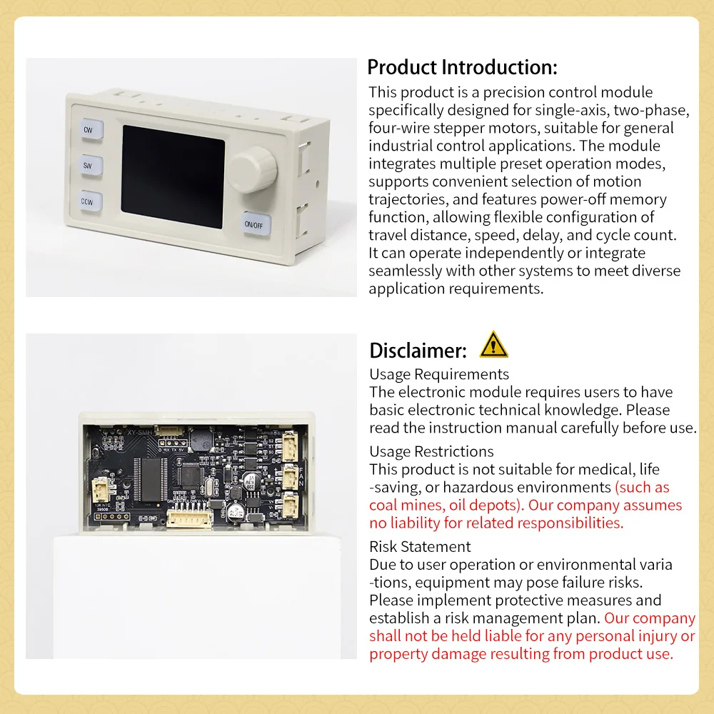 XY-SMH Single-Axis Stepper Motor Controller with 100Hz - 80000Hz Speed Forward and Reverse Pulse Delay Angle Positioning PLC