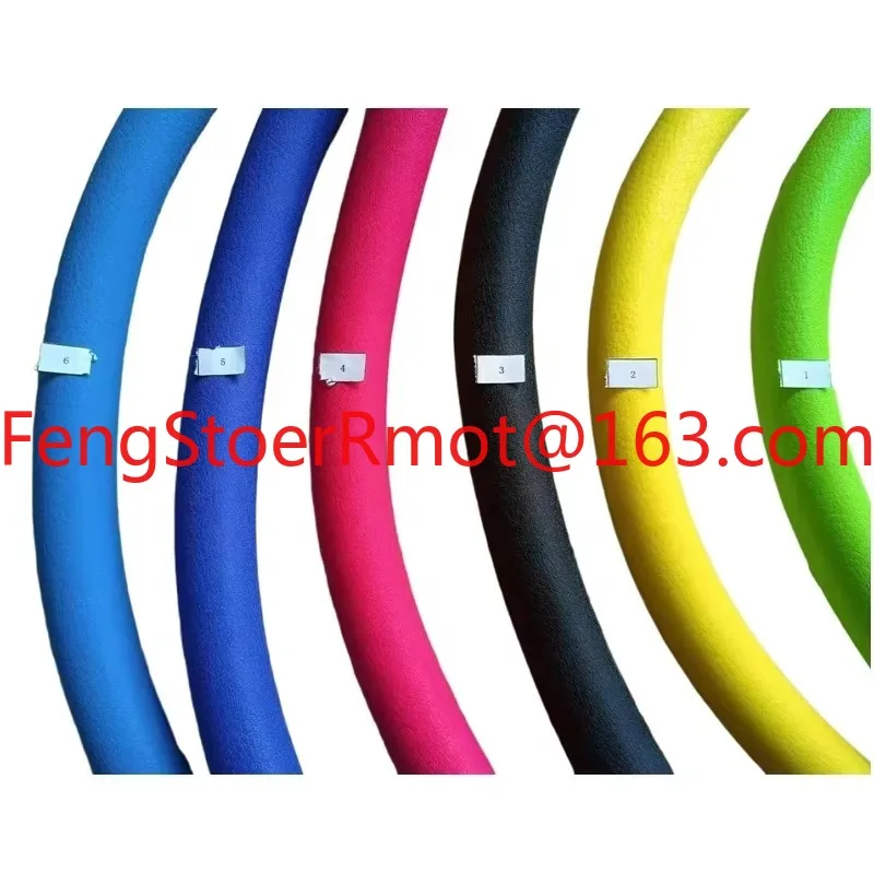 

24-Inch silicone anti-skid hand snare for wheelchair matte surface car steering wheel sensory rehabilitation
