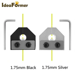 Filament Welder Connector 3D Printer Parts For Ender 3 PRO SKR Aluminum Block 1.75mm PLA ABS Filament Sensor With Allen Key