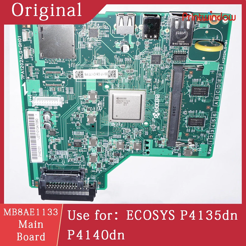 

Original MB8AE1133 Main Board for Kyocera ECOSYS P4135dn P4140dn J2T1013A7080 Main Control Board
