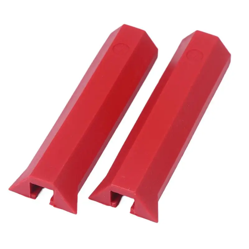2/4/10Pcs Woodworking Track Clamp Protective Sleeve Chuck Soft Rubber Sleeve For Ratchet Track Clamps