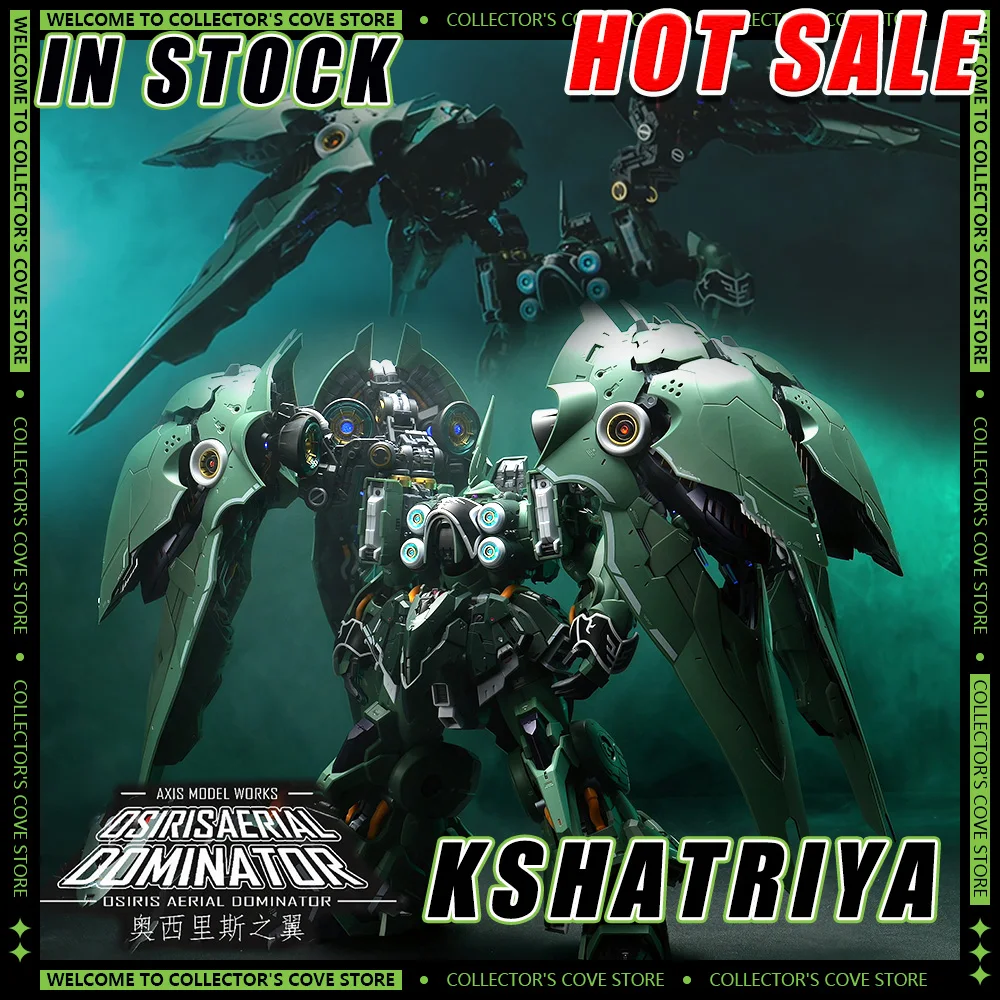 

1/100 AXIS MODEL WORKS Kshatriya Osirisaerial Dominator Action Figure Luminous Lamp Assembly Gk Figure Gift Collectible Model