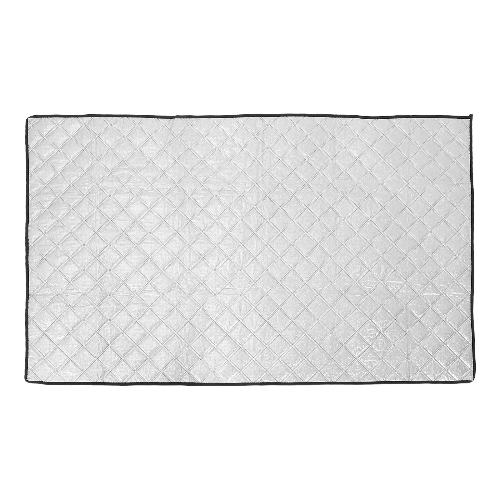 Freezer Cover 150x90cm Aluminum Foil Insulated Protective Blanket Outdoor Refrigerator Sunshade Heat Shield Waterproof Ice Cream