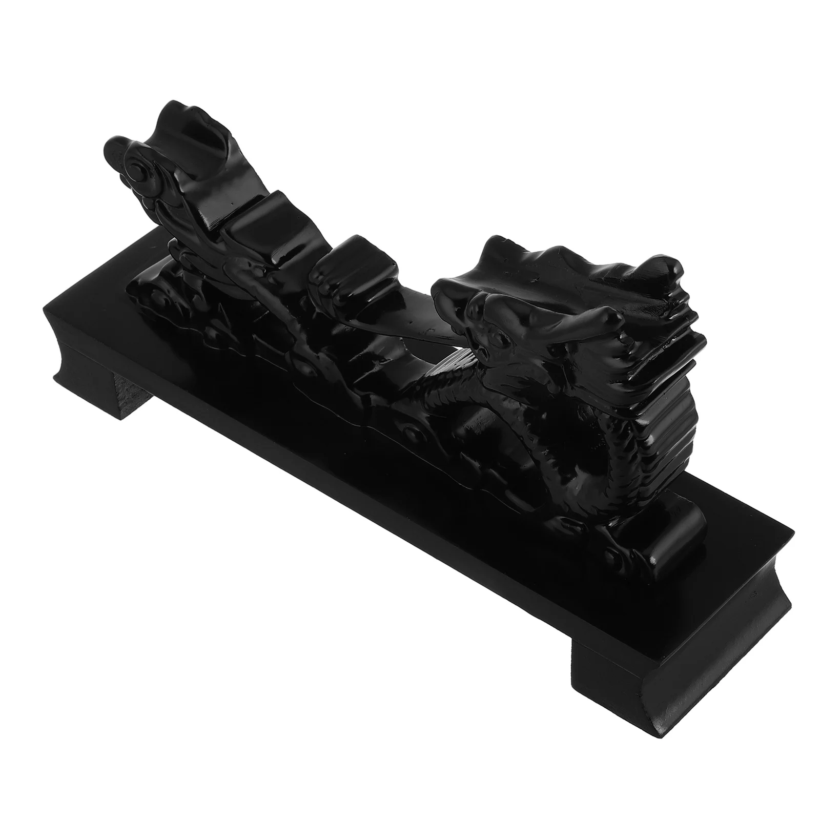 

Desktop Sword Holder Dragon Shaped Resin Stand Chinese Style Elegant Display Rack for Sword Collection Tabletop Display