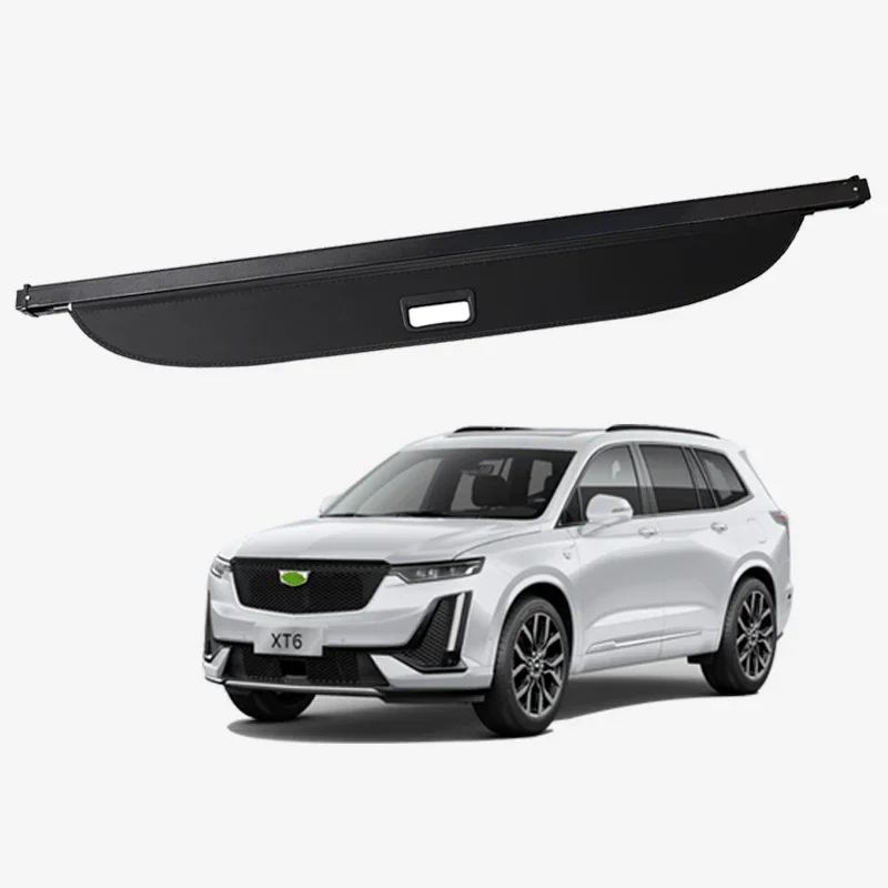 For Cadillac XT4 XT5 XT6 SRX Rear Trunk Cover Cargo Partition Curtain Retractable  Security Shield Privacy Shade Accessorie