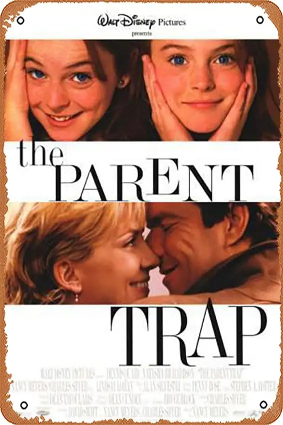 1g,Metal Tin Sign  - The Parent Trap - Poster Metal Plaque Cafe, Bar, Home Wall Decor