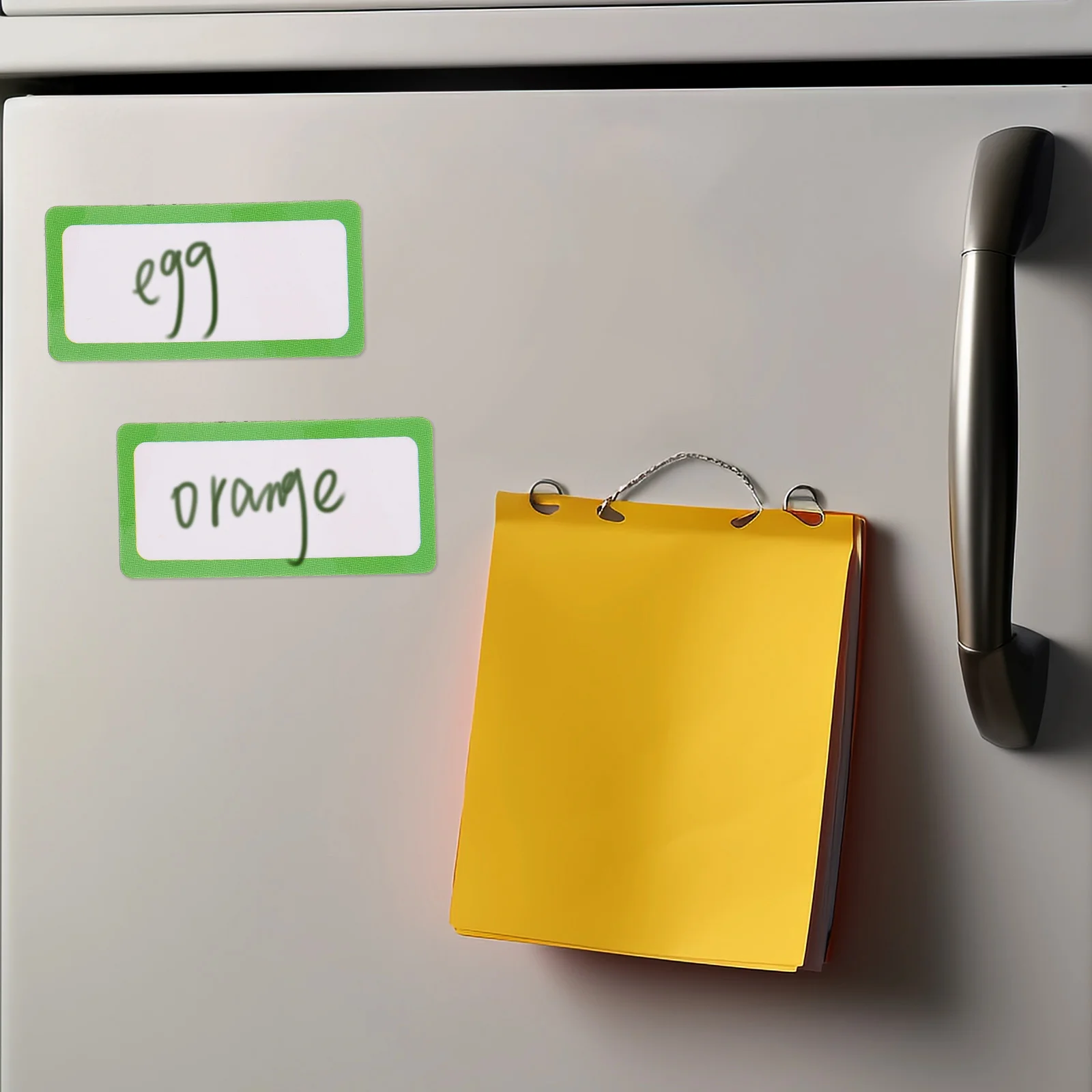 

1 комплект магнитных этикеток для досок, многоразовые наклейки для сухого стирания, красочные края, многофункциональные бирки для заметок для металлических поверхностей, портативные