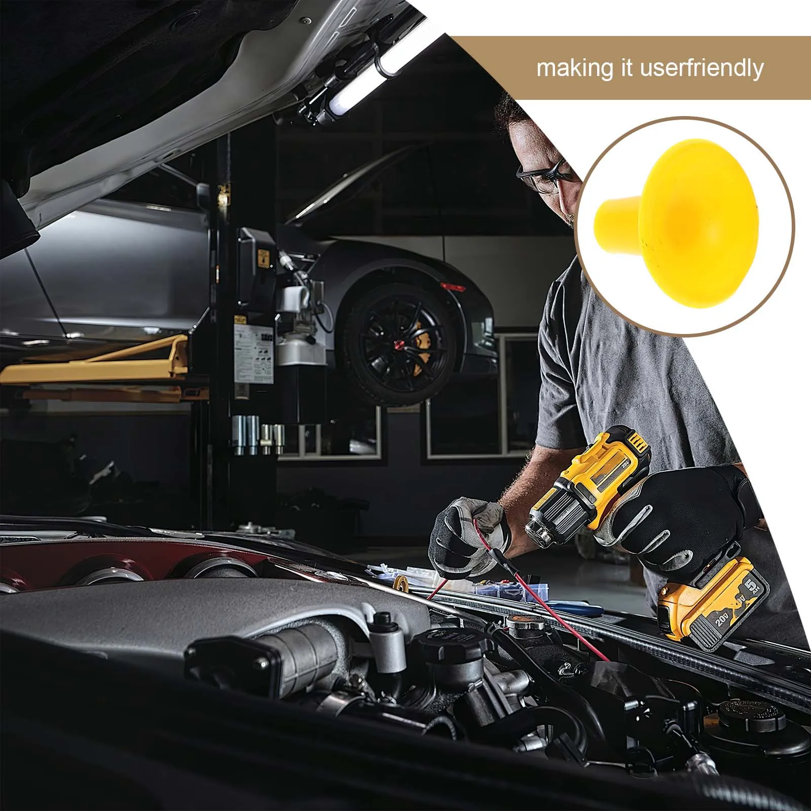 6 قطعة لوحات شفط اللف صمام مجموعة أدوات إصلاح السيارات لصمامات المحرك نظام اللف الثقيلة السيارات دائم