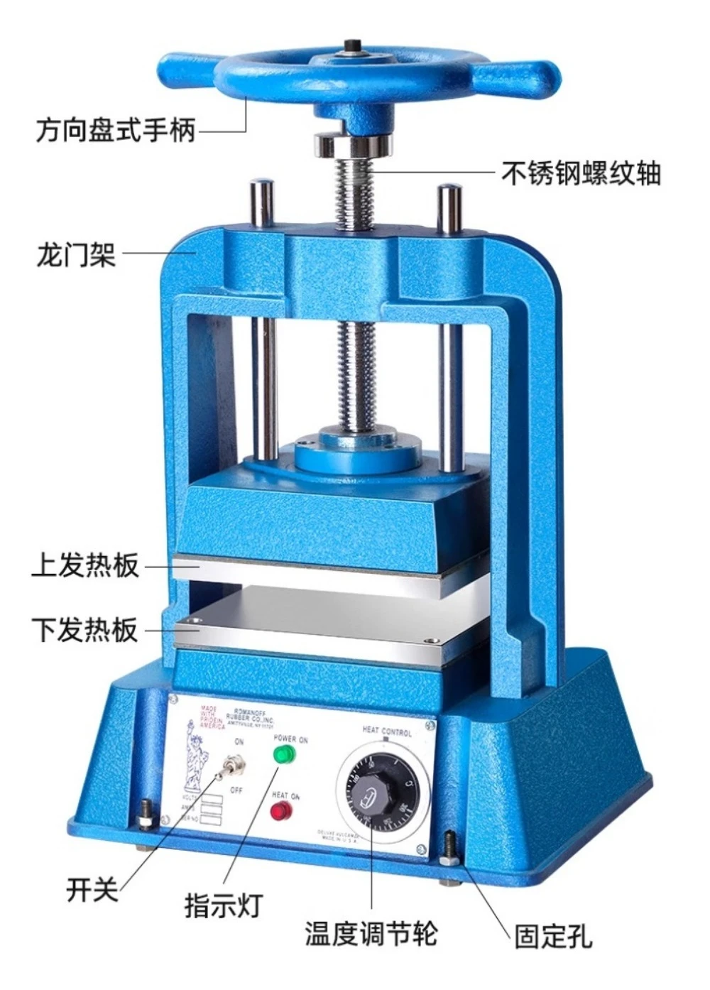 

Manual Wax Injector Machine for Jewelry Making - Metal Casting Mold Heater for Gold/Silver Alloy Processing