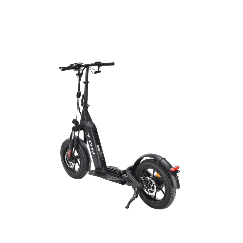 Scooter eléctrico adulto Trotinette Electrique E de 500w con motor trasero directo de EE. UU. para alquiler