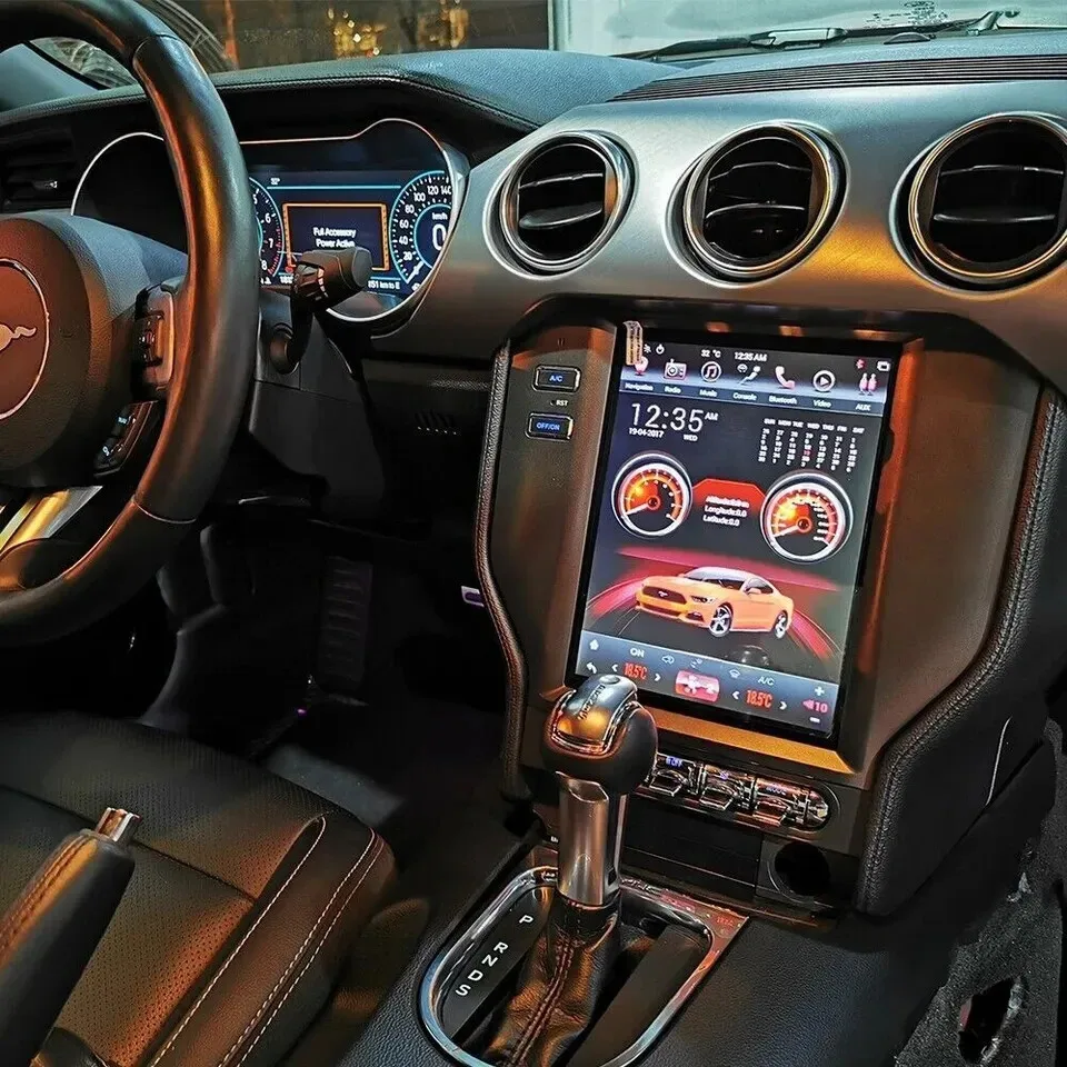 

Android12 Smart Radio GPS Vertical Screen for Ford Mustang 2015-2022 32GB 8cores