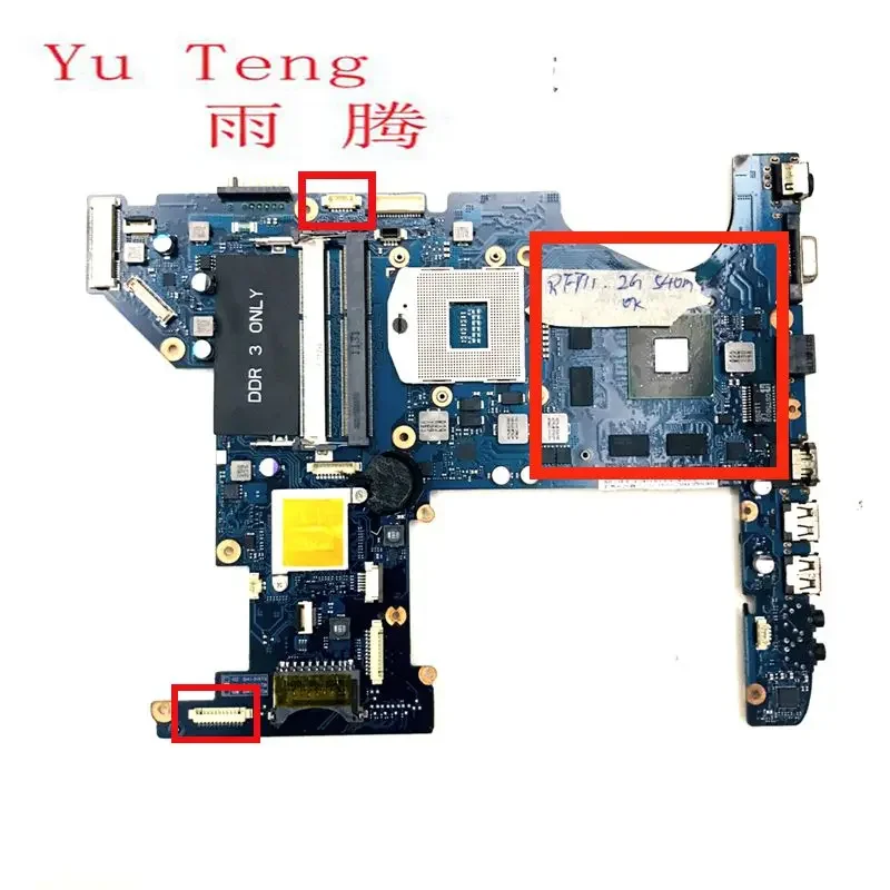 

Подходит для материнской платы ноутбука Samsung RF711 BA92-07584A BA92-07584B GT540M 2 ГБ HM65 100% тест, быстрая доставка