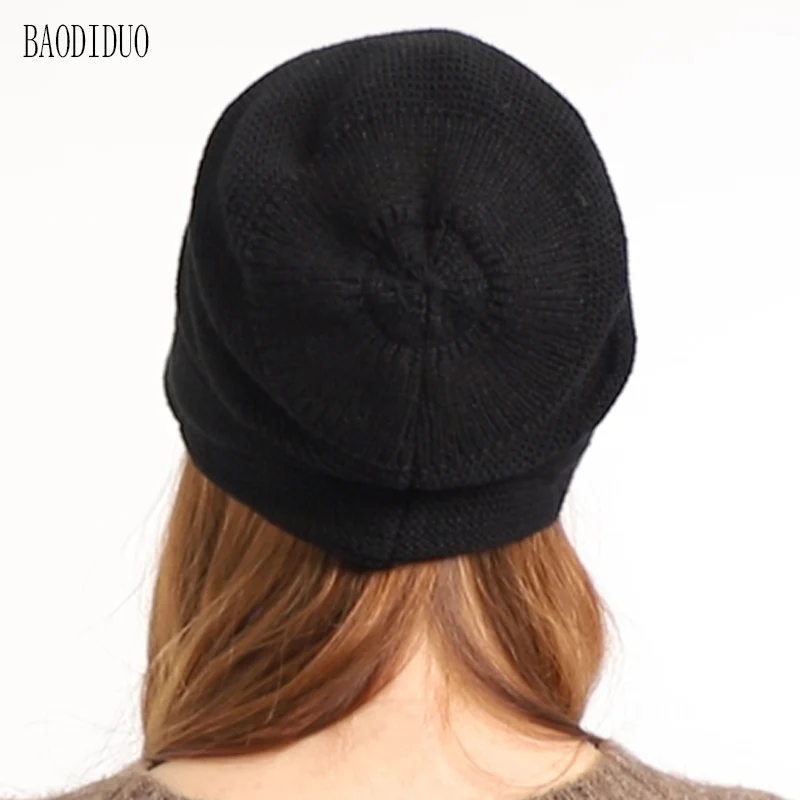 Xinbaoguan 100% acrylic 9960 winter velvet pile cap warm hood with wide brim ear protection fashionable confinement hat