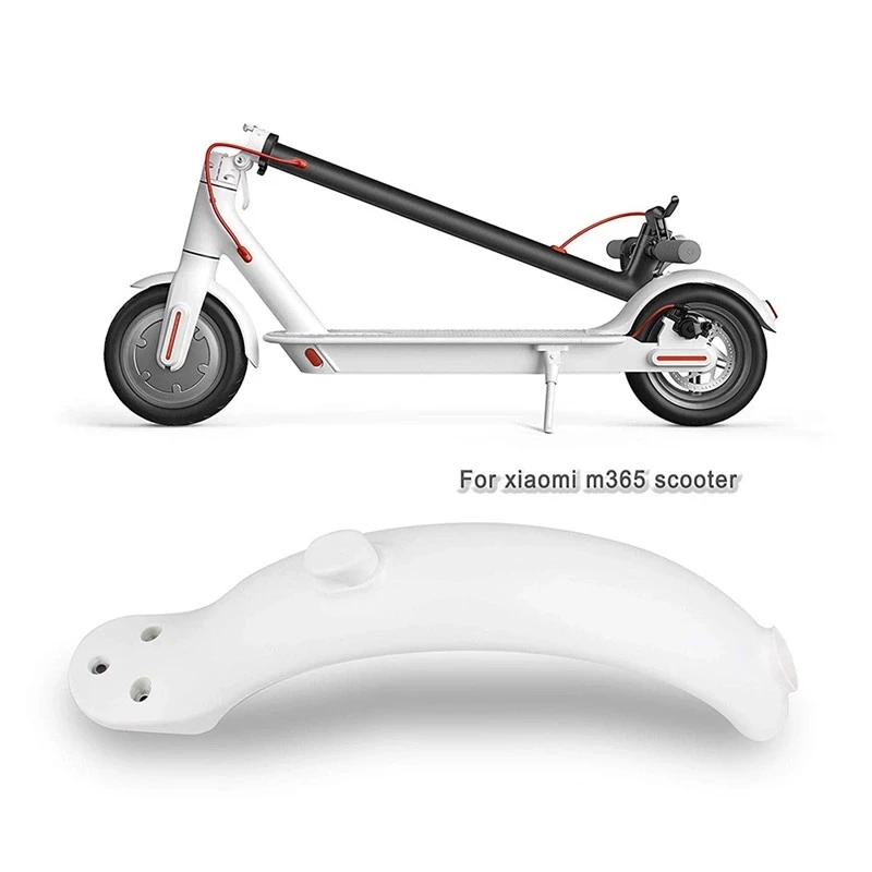 Paralama traseiro para Xiaomi Mijia M365 Scooter Elétrico, Pneu Splash Fender Guard, 1S Pro Scooter, Peças de Reposição, Dropship