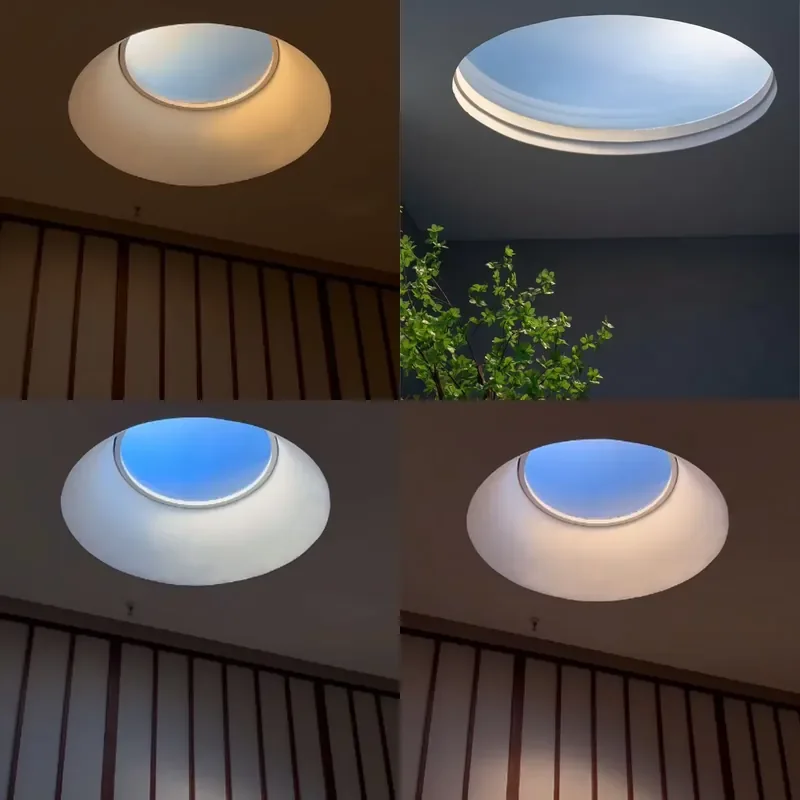 Zigbee Control New Tech Dia.600mm Multifunctional Natural Movable Sun Skylight