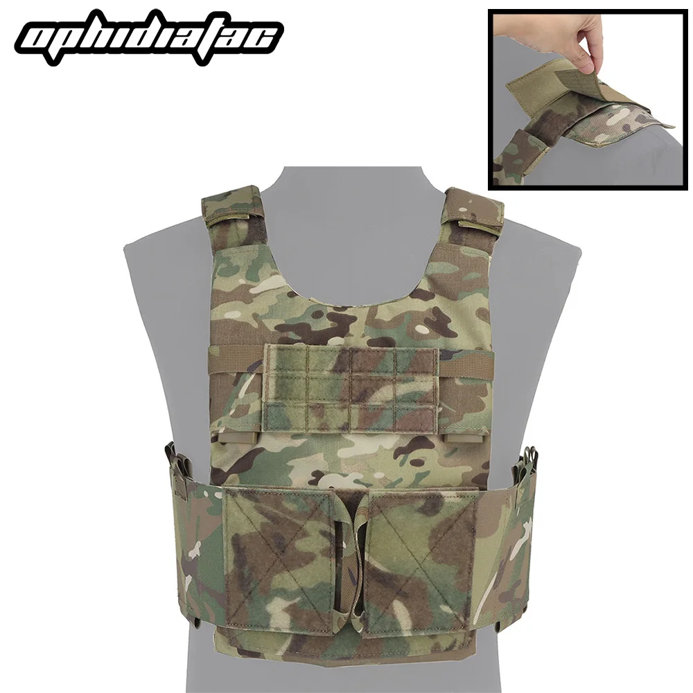 OPHIDIAN LV-119 Vest Zippered Spiritus System Airborne Vest Airgun Hunting Vest Convenient Gear