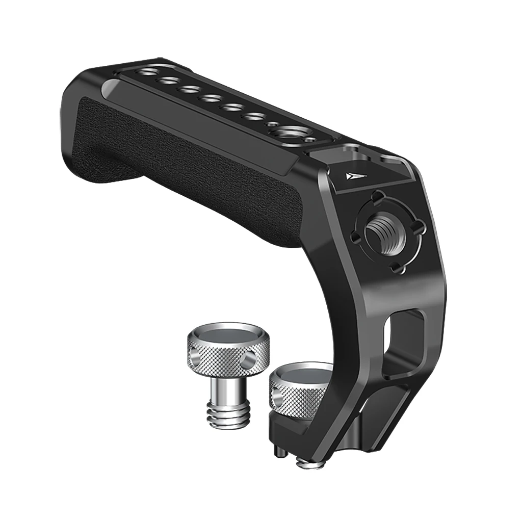 Kamera-Handgriff oben mit 3/8 Arri-Positionierungsloch, Kaltschuhhalterung für Monitor-Mikrofon für Nikon, Canon, Sony, DSLR-Kamerakäfig-Rig – Detail 31