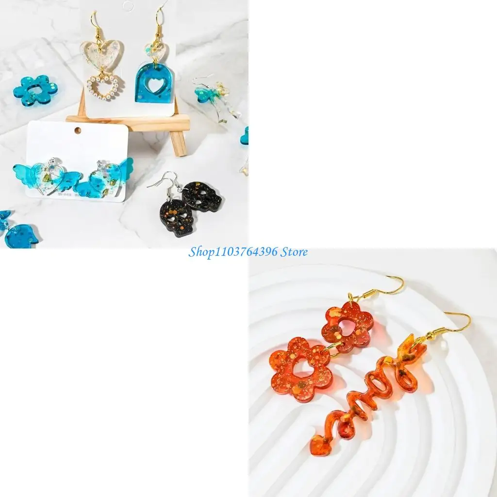 

Уникальная силиконовая форма для сережек Cherrys, принадлежности для рукоделия для ювелирных изделий ручной работы, доступны