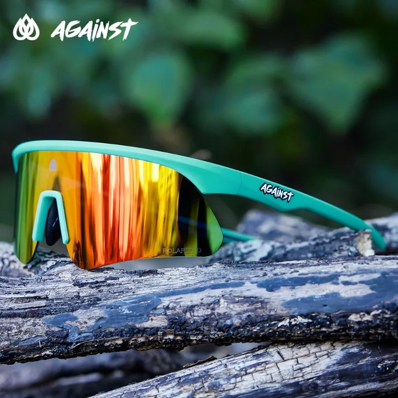 

AGAINST люксовый бренд мужские солнцезащитные очки поляризационные фотохромные солнцезащитные очки для спорта на открытом воздухе и велоспорта TR оправа UV400 ветрозащитные очки
