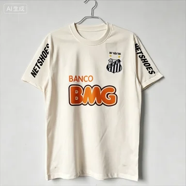 Herren T-Shirt 2026 Sommer Klassisches 11 Nummer Spieler Aufdruck Santossi Baumwolle Fußballtrikot Retro Fußball T-Shirt Herren Damen Kleidung – Detail 10