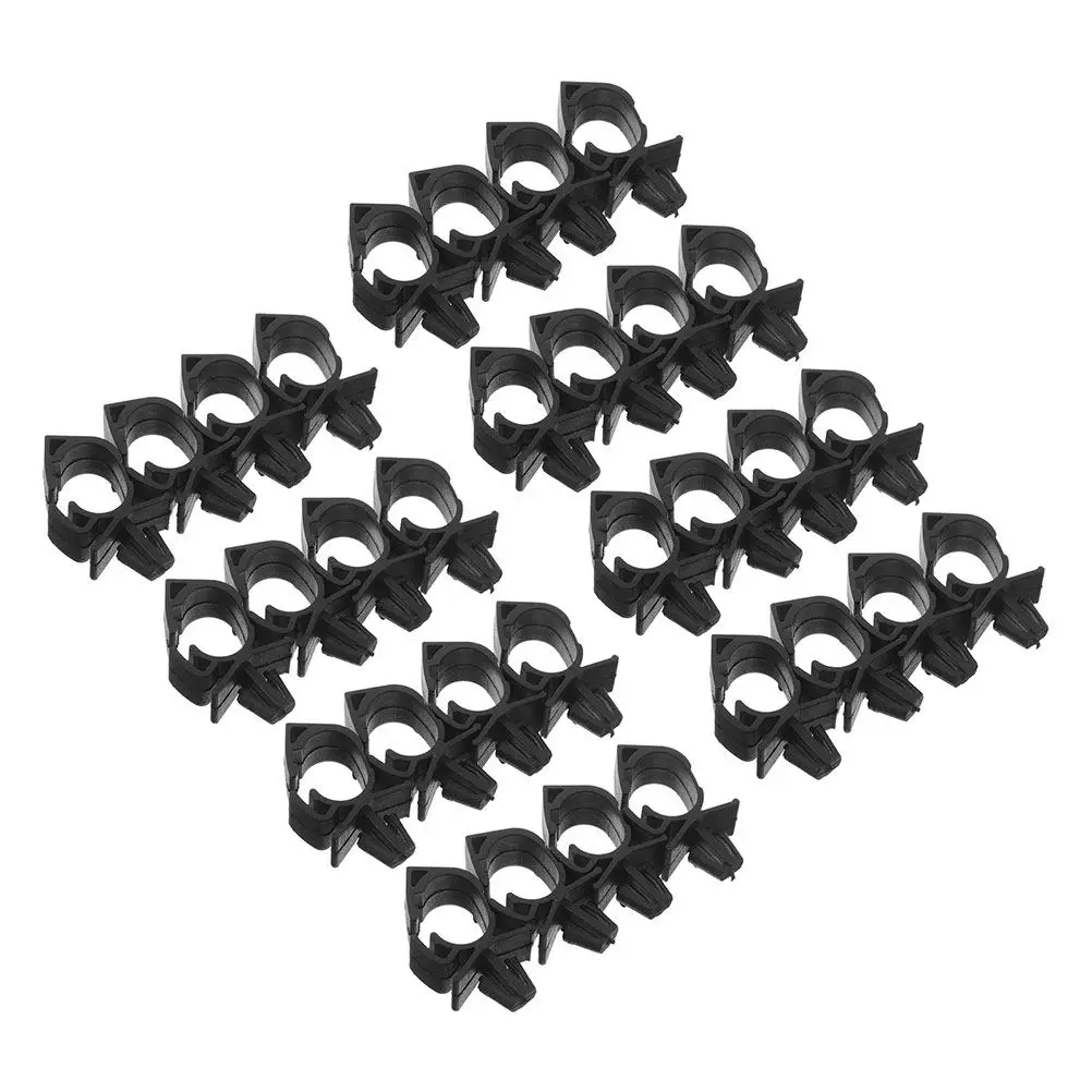 100Pcs Automotive Cord Clips High Capacity Wire Holder Clips for Car Truck Bus Wiring Harness Secure Cable Management Solution