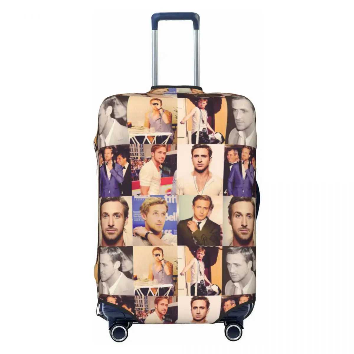 RYAN GOSLING Print Luggage Protective Dust Covers Elastic Waterproof 18-32inch Suitcase Cover Travel Accessories