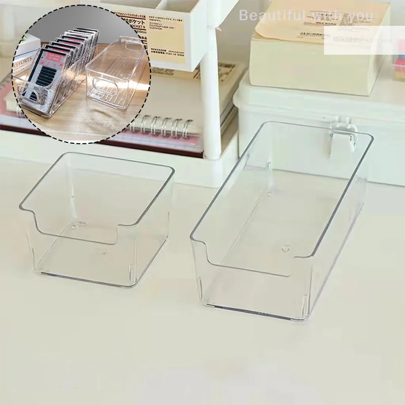 Organisateur de maquillage pour faux cils, outils d'art des ongles, supports d'accessoires de maquillage, boîte d'extension de cils de greffage