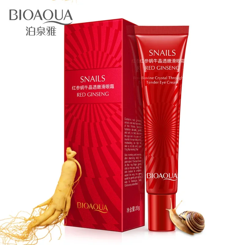 BIOAQUA Anti Wrinkle Anti Aging Eye Cream Effectively Remove Dark Circles Puffiness Repair Eye Lifting Moisturizer Cream