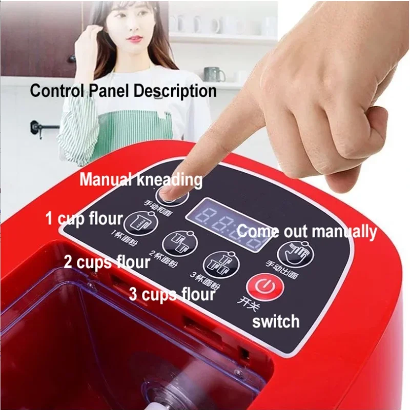 Tagliatelle Maker Elettrico Pasta Maker Gnocco Presse Impastatrice Spaghetti Macaroni Maker Tagliatelle Verdure Macchina 110V 220V