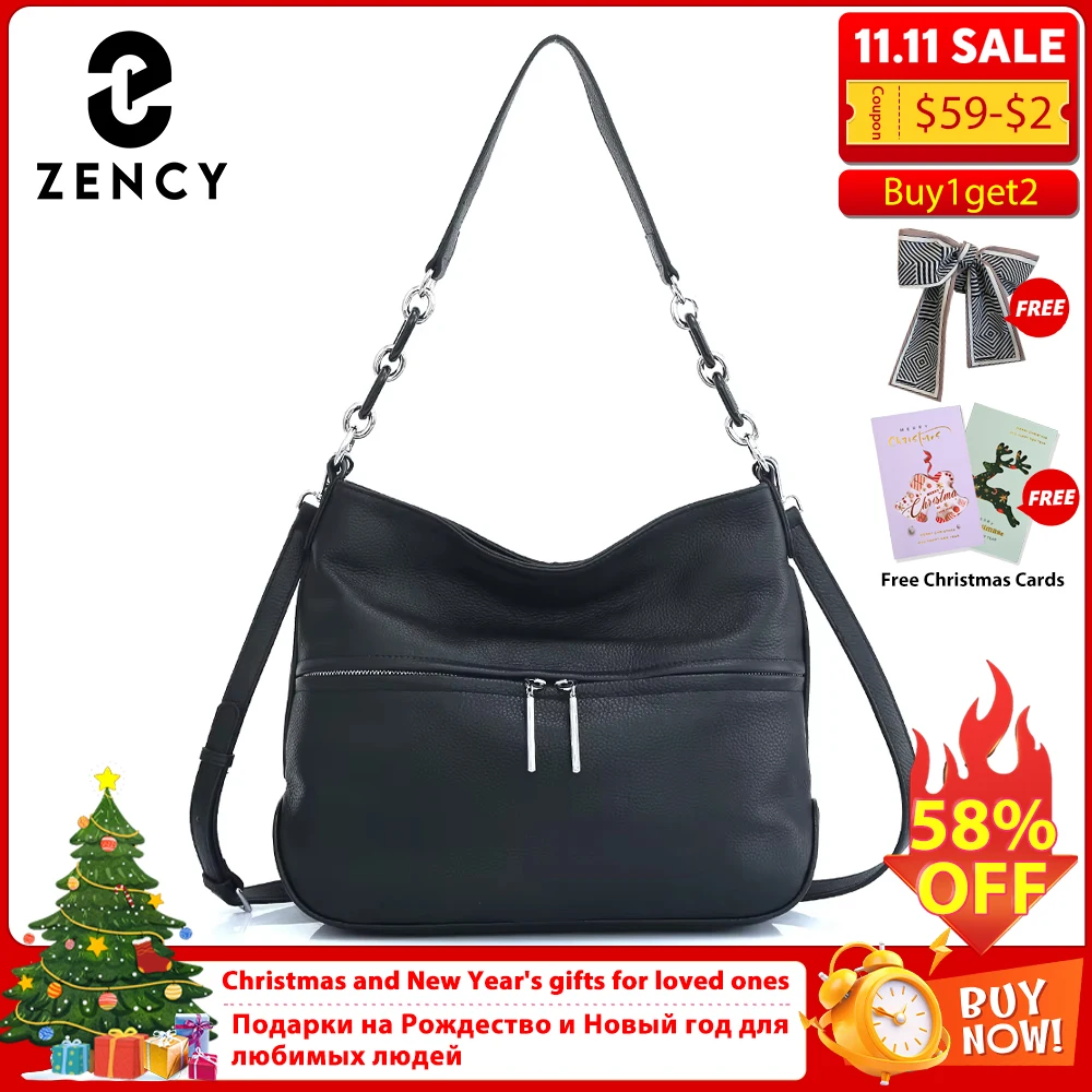 

Zency мягкая воловья кожа, зимняя женская сумка на плечо, повседневная, для путешествий, высокая емкость, женская сумка через плечо, винтажная сумка-шоппер