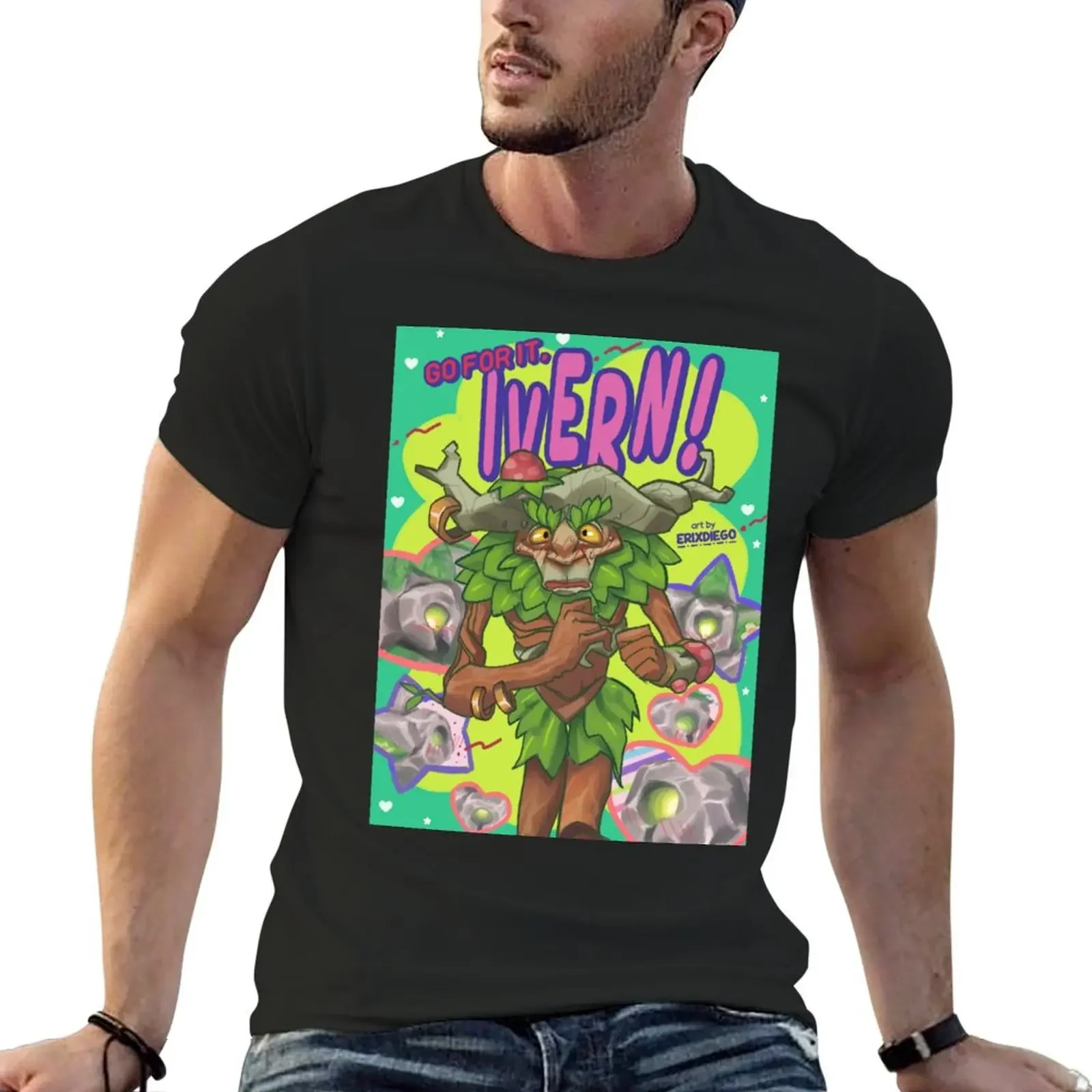 

Go for it, Ivern T-Shirt oversized graphic tee designer shirts tees sublime mens graphic t-shirts funny