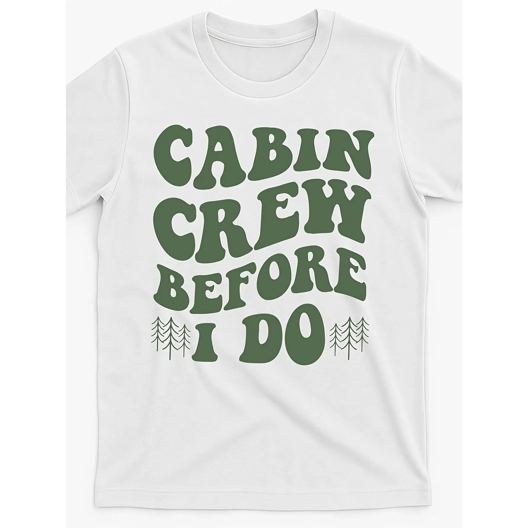 

Забавная женская футболка Cabin Crew Before I Do, винтажный свадебный подарок для девичника, футболка для путешествий на открытом воздухе и пешего туризма