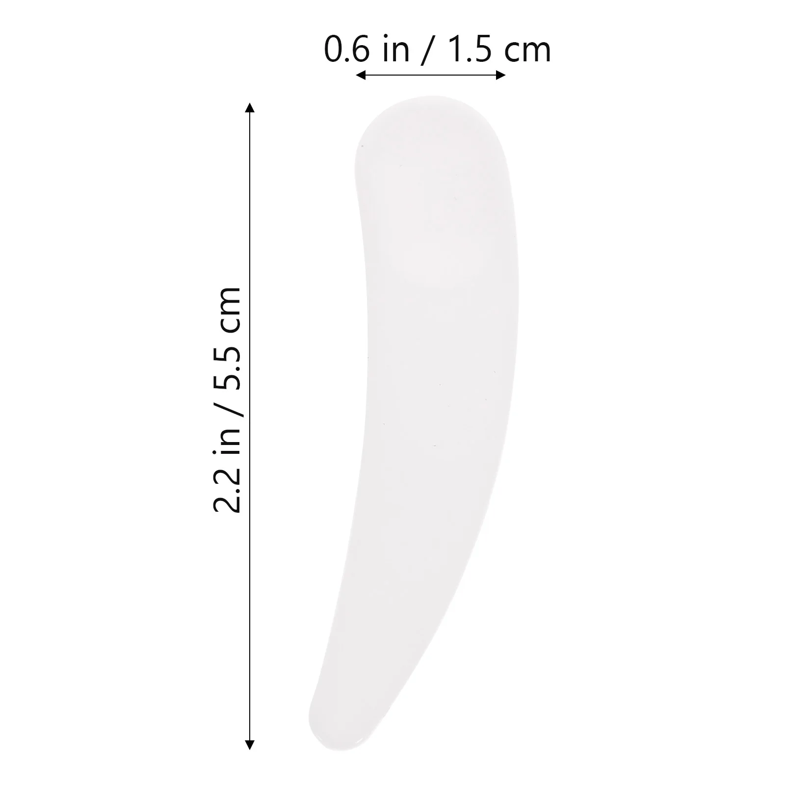 ช้อนปาดครีมขนาดเล็ก อุปกรณ์ตักตัวอย่างเครื่องสำอาง ใช้ซ้ำได้ สำหรับครีมบำรุงผิวหน้าและผิวกาย ด้ามจับพลาสติก