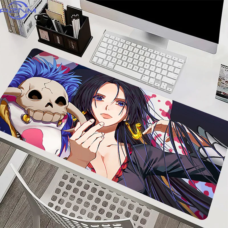 Large Mouse Pad Notebook Keyboard Mousepad O-one P-piece Boa Hancock Anime Desk Mat Gaming Pad Colorful Mouse Mats For CS GO LOL
