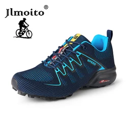 Men‘s MTB Cycling Shoes Men Motorcycle Shoes Knit Waterproof Bicycle Shoes Outdoor Hiking Bike Sneakers zapatillas ciclismo mtb