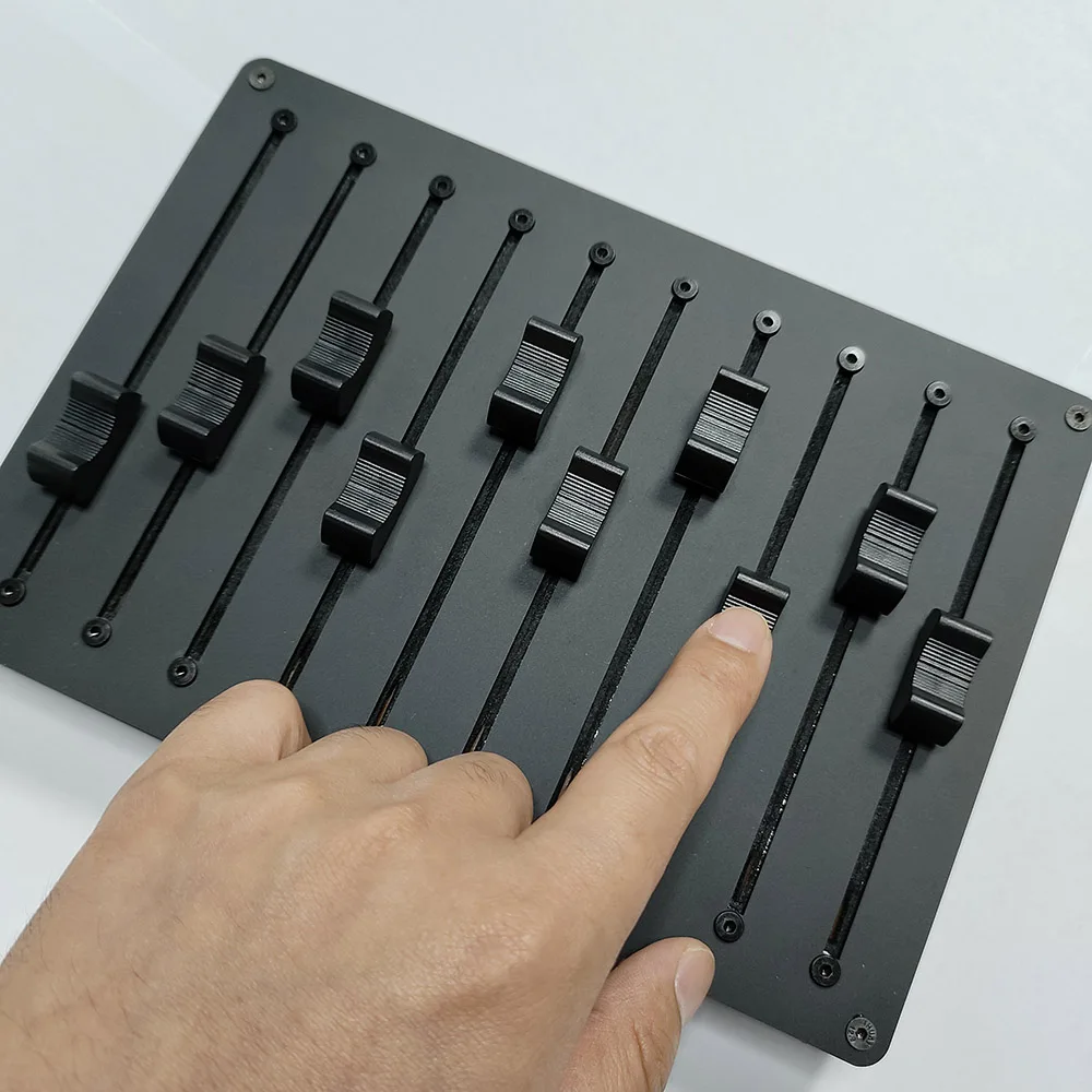 

10 Channel Fader with Customizable CC Information USB Interface Music Host Software MIDI Controller Music Fader