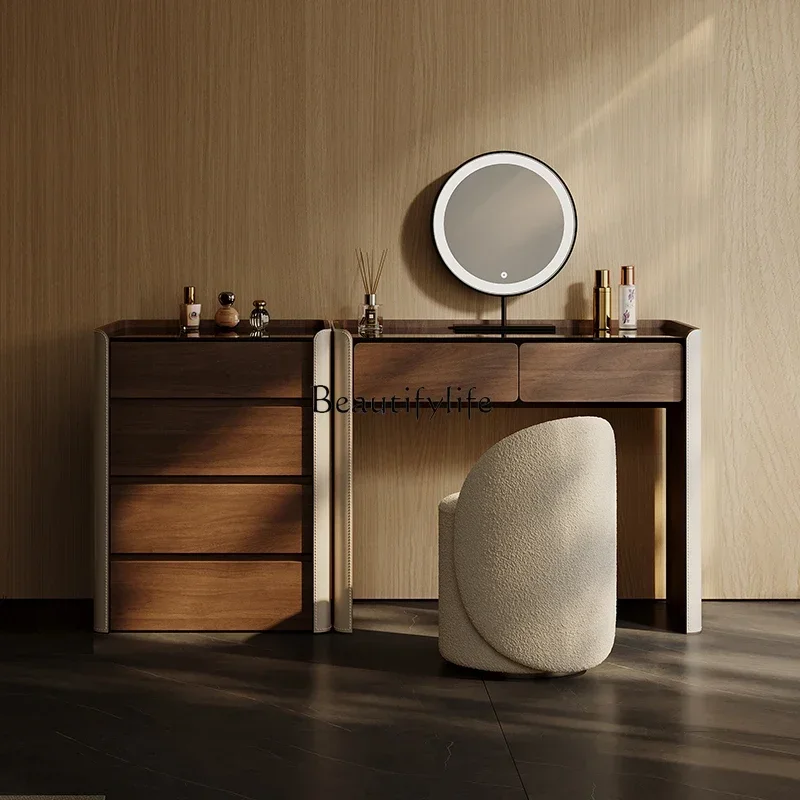 

FG26*Dresser light luxury chest integrated high-end small apartment simple modern makeup table