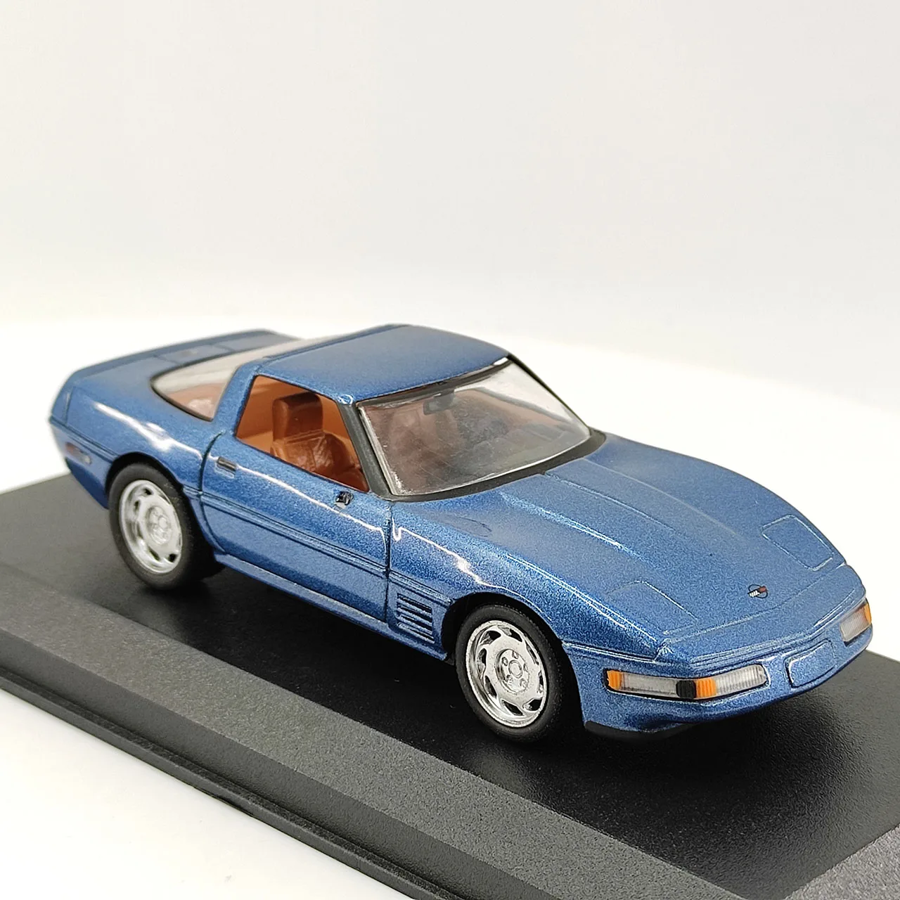 Diecast CORGI 1:43 Scale CHEVROLET CORVETTE Blue Alloy Car Model Collectible Toy Gift Souvenir Display Ornament