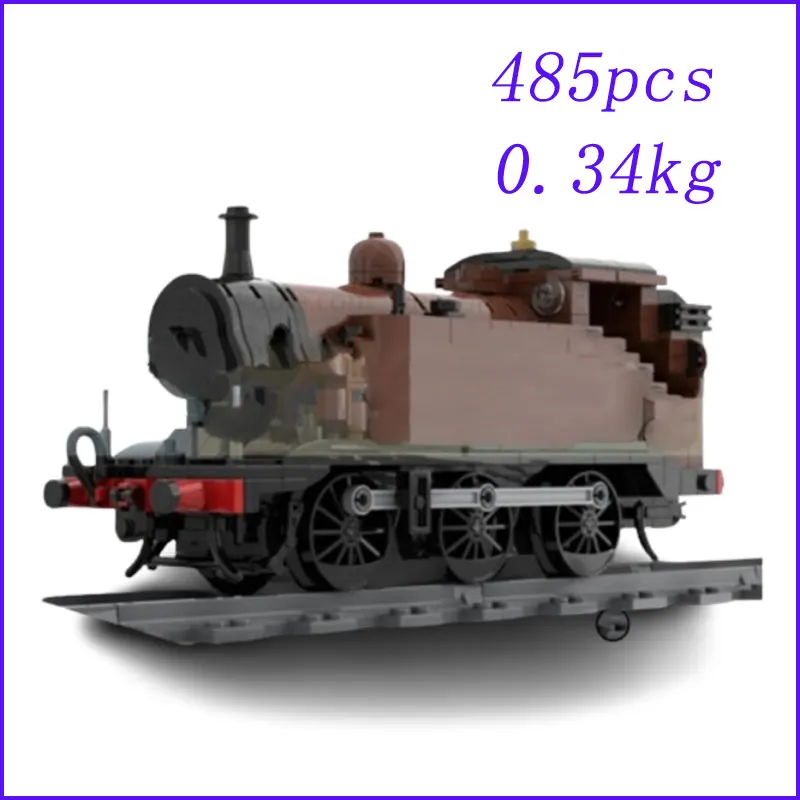 Small Particle Building Blocks MOC-238207 555pcs 233592 Train Building Toy 3D Model Gift Educational Boy DIY Ornament