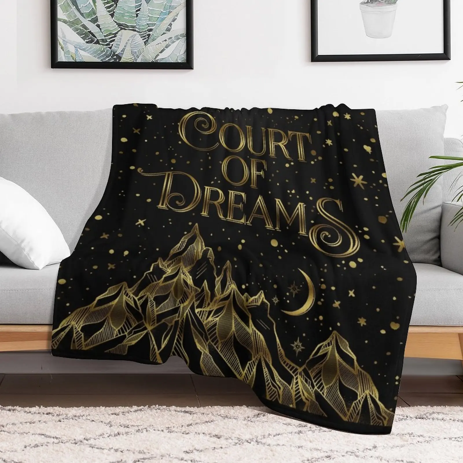 Court of Dreams ACOMAF Throw Blanket Stuffeds For Decorative Sofa Sofas Blankets image 2