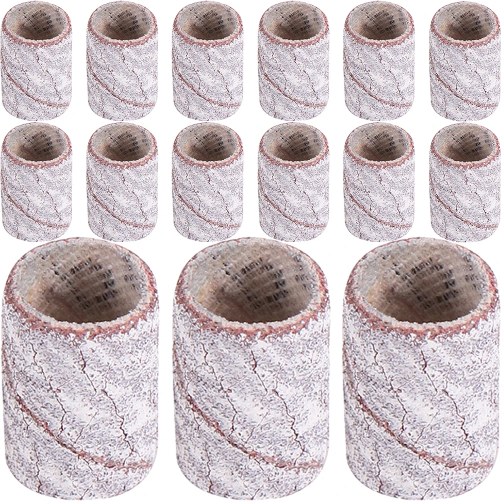 

200pcs Nail Sanding Bands Set Fine Grit Sanding Rings For Nail Drill Manicure Polishing Kit Grinding Accessories Sand Bands For